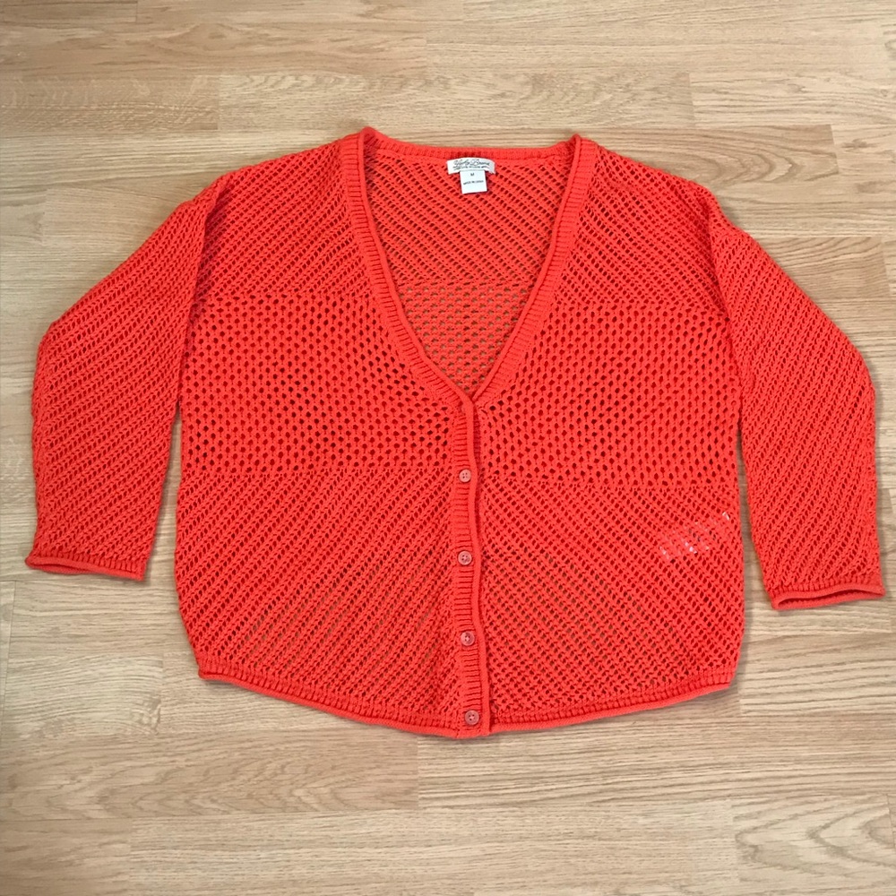 Lucky Brand Romona Crochet Cardigan